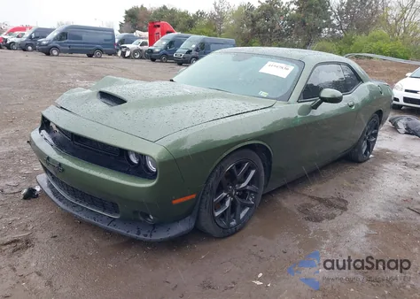 2021 Dodge Challenger Gt z USA, uszkodzony, nr VIN 2C3CDZJG5MH600276